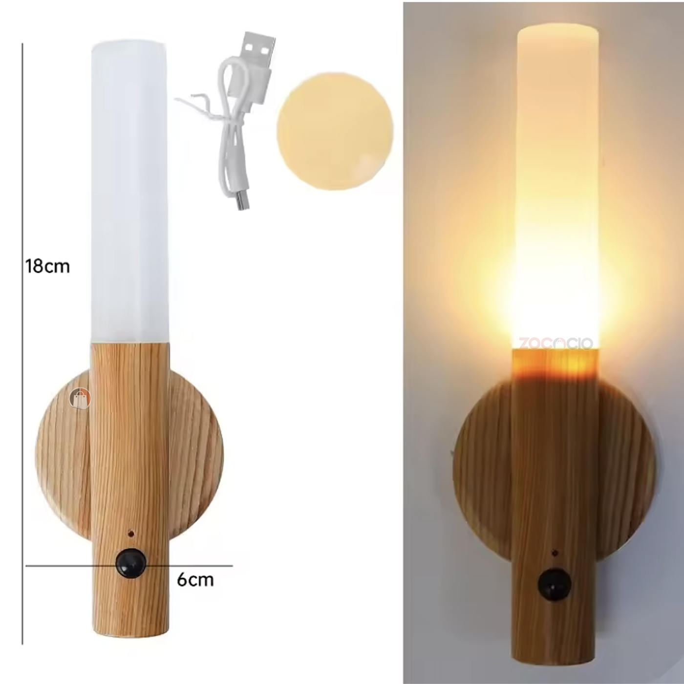 Luz Led Nocturna Magnética Lampara